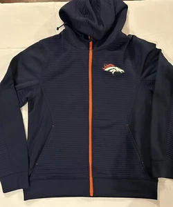 Neu! Denver Broncos Full Zip Hoodie NFL TX3 Warm Small - Bild 1 von 3