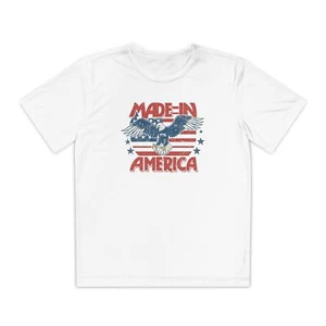 USA 4th of July, Made in America, Patriotic Kids Shirt, Independence Day - Picture 1 of 10