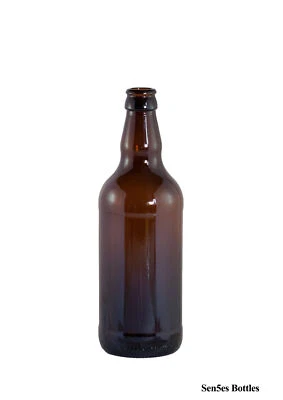 500ML BROWN GLASS BEER/CIDER BOTTLES BREWERY/HOMEBREW. VARIOUS QUANTITIES & CAPS