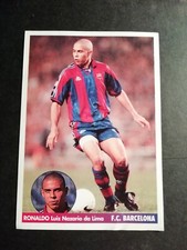 RONALDO LUIZ NAZARIO #51 THE BEST TEAMS IN EUROPE F.C. BARCELONA PANINI