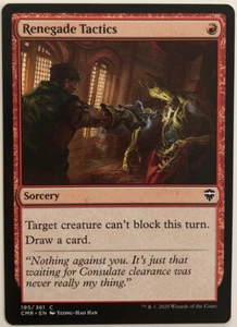 Commander Legends - 195/361 - Renegade Tactics - C - Picture 1 of 1