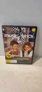 Music And Lyrics DVD VGC Region 4 Hugh Grant Drew Barrymore Comedy Free Postage - Picture 1 of 4