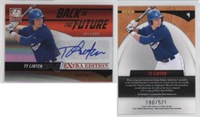 2011 Donruss Elite Extra Edition Back to the Future Signatures Ty Linton Auto