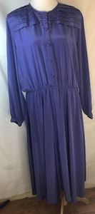 Hana Sung lila Kleid Damen 18 Beruf Büro - Bild 1 von 12