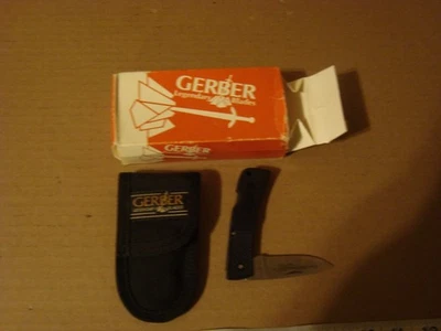 VINTAGE GERBER PORTLAND 97223 USA KNIFE ADVERTISING DEXTER MASTER LOCK 80 YEARS - Image 1 of 4