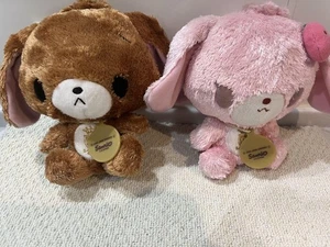 Sanrio Sugar Bunnies Strawberry Rabbit Plush Toy 2006 Rare Vintage Collectible - Picture 1 of 12