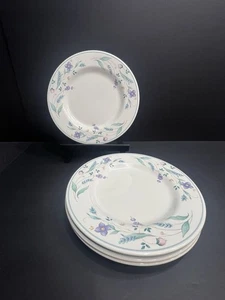 Set of 4 PFALTZGRAFF April Pattern Salad Plates 8 1/8" Floral Design - EUC - Picture 1 of 10