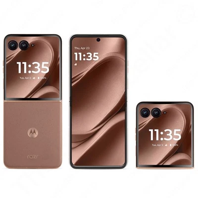 Motorola Razr+ Ultra 50 256GB Unlocked 2025 XT2451 6.9 12GB 5G Mocha Mousse