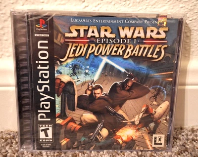 Star Wars Episode 1 Jedi Power Battles PS1 SEALED RARE PLAYSTATION 1 EXCELLENT - Image 1 of 2