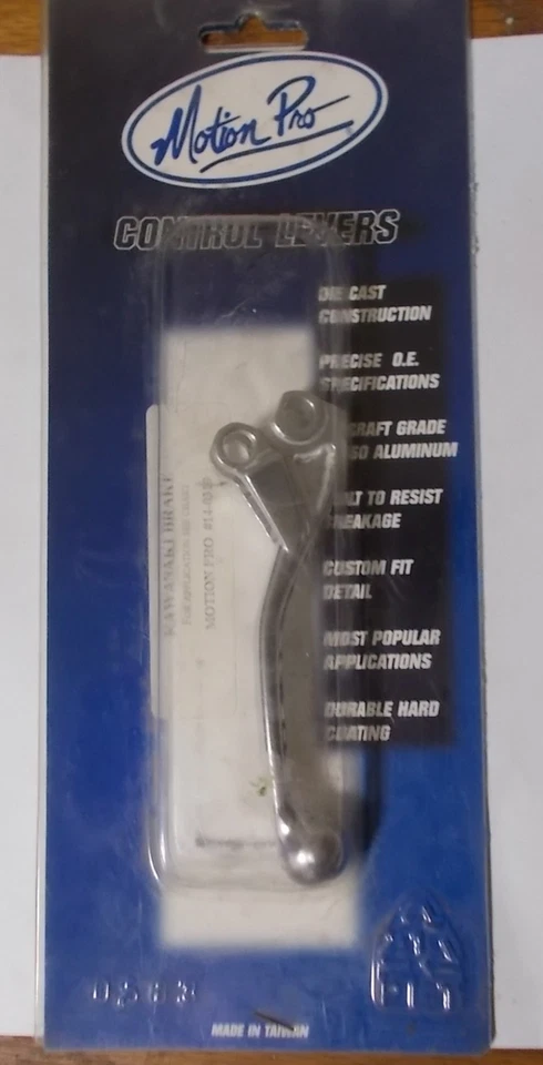 Nuevo de Lote Antiguo Palanca de Freno Motion Pro Plateada P/N* 14-0319 Kawasaki (KAW/B1) Foto 1 de 1