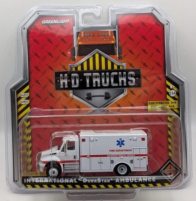 Greenlight HD TRUCKS Bomberos EMS Ambulancia Internacional Durastar NUEVO Foto 1 de 4