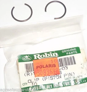 POLARIS PURE OEM NOS ATV SNOWMOBILE PISTON CLIPS 2 SETS OF TWO 7/8" OD 3083628 - Picture 1 of 1