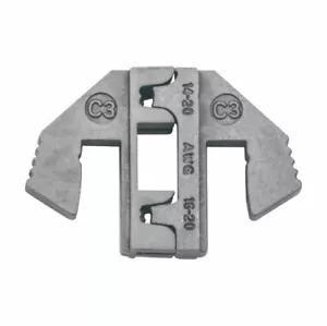 TGR Crimping Tool Die - C3 Die for Open Barrel 205 & 250 Flag Terminal - Picture 1 of 3