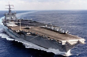 USS Enterprise (CVN-65) 1998 POSTER 24 X 36 Inches Wall Art - Picture 1 of 2