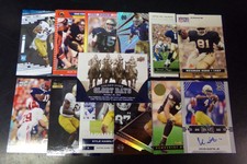 20 DIFFERENT NOTRE DAME FIGHTING IRISH CARDS WITH KEVIN AUSTIN JR. AUTOGRAPH