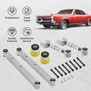 Rear Upper Lower Control Trailing Arms for GM A-Body for Chevelle Cutlass 67-72 - Picture 1 of 12