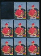 Lot (8) 1996 Best AA All-Star #10 Matt Beech Reading Phillies (BS3) SWSW