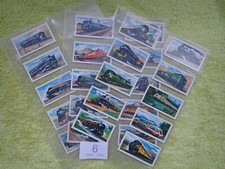 GLENGETTIE Tea - 1966 TRAINS OF THE WORLD - Full set of 25 Trade Cards