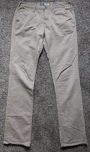 Pantalone BKE Fibbia Jake 4 Tasche Uomo 34XL Beige Cachi Elasticizzato Twill 34x36 - Foto 1 di 7