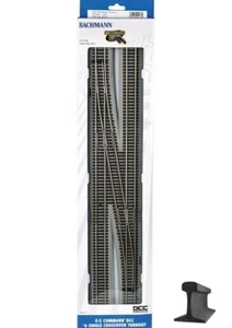 Bachmann E-Z Command® ~ #6 Turnout Switch - DCC Crossover Left ~ HO Scale 44137 - Picture 1 of 1