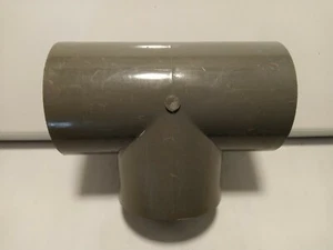 Durapipe ABS 2inch 90deg T  Equal plain Tee 01 122 107 - Foto 1 di 4
