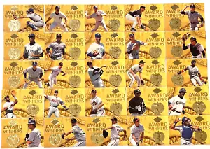 1994 Fleer Ultra Baseball Award Winners Complete 25 Card Set, F. Thomas, Griffey - Picture 1 of 2