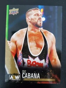 2021 Upper Deck AEW Wrestling 1st Edition GOLD PARALLEL - #47 COLT CABANA - Picture 1 of 2