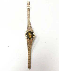 Alsta 17 Jewels Japanese Movement Octagon Shape Mechanical Wind Bangle Watch - Picture 1 of 8