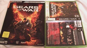 Juego Xbox 360 Gears of War y guía oficial de estrategia en caja como nuevo - Imagen 1 de 2
