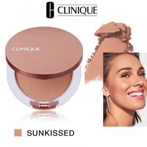Clinique True Bronze Pressed Powder Bronzer 02 SUNKISSED Full Size 0.33 oz NIB - Picture 1 of 1