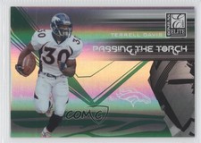 2007 Donruss Elite Passing the Torch Green /400 Terrell Davis #PT-17 HOF