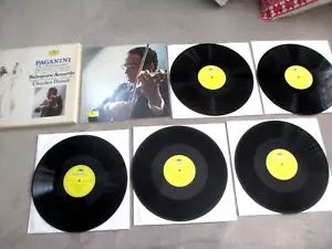 PAGANINI The 6 Violin Concertos ACCARDO/DUTOIT DGG 5LP NM UltraSonic 2740.121 - Picture 1 of 13