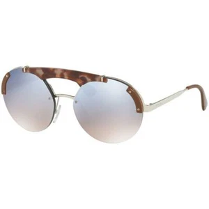 Gafas de sol Prada PR52US plateadas redondas para mujer - Imagen 1 de 5