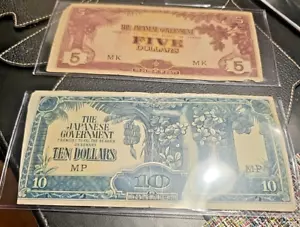 Japanese Invasion Money Rare..,Lot WWII 4 - Picture 1 of 4