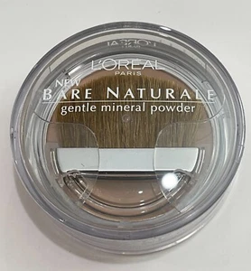 L'Oreal Bare Naturale Gentle Mineral Powder - 414 Creamy Natural- .33 oz 9.5g - Picture 1 of 3