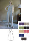 Flax 12 Sunshine Hooded Hoodie Dress Artsy Cornsilk 100% Gauze Linen M/L New
