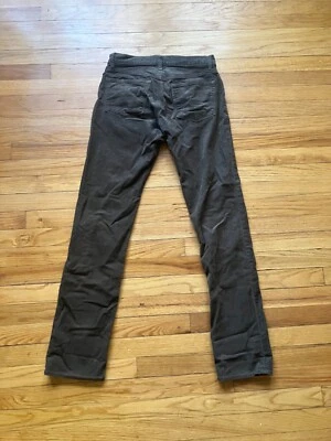 Мужские коричневые вельветовые брюки JBrand размер 29 - Изображение 1 из 4