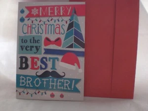 Tarjeta de Navidad For Arts Sake - To the Best Brother - Imagen 1 de 2