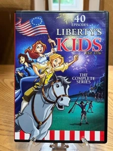 LIBERTY KIDS 40 EPISODES THE COMPLETE SERIES ON 4 DVDS!!! LEARNING AND FUN - Foto 1 di 6