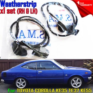 For 1974 Toyota Corolla KE35 TE37 KE55 Coupe Under Weatherstrip Door Rubber Seal - Bild 1 von 5