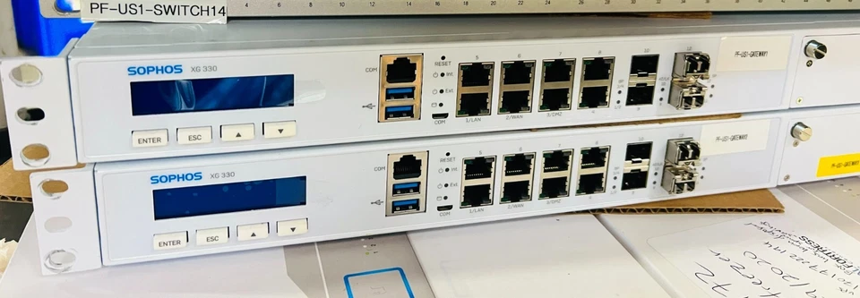 Sophos XG 330 Rev 2  Security Appliance - Image 1 of 1
