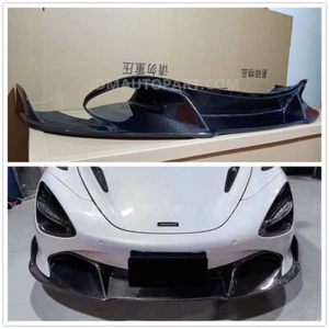 DIFUSOR DE LABIOS PARACHOQUES DELANTERO ESTILO V PARA MCLAREN 720S fibra de carbono - Imagen 1 de 7