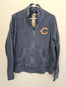 NFL Team Apparel Chicago Bears Womens Full Zip Jacket M Lightweight - Picture 1 of 12