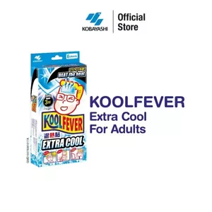 Kool fever extra adult cooling gel 6s best help relieve fever and hot weather - Picture 1 of 5