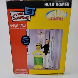 The Simpsons 4ft Tall, Hula Homer, Airblown Inflatable Party Decore - Picture 1 of 18