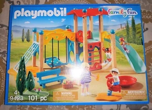 Playmobil 9423 Family Fun Playground NEW SEALED NM BOX! RARE! - Picture 1 of 2