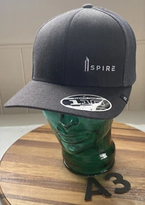 NWOT SPIRE HAT BLACK/GRAY SNAPBACK ADJUSTABLE NEVER WORN!! A3 - Picture 1 of 3