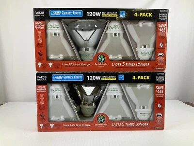 Feit Electric Par38 Reflector 120w Replacement Bulbs 7 Pack (B2) NEW - Image 1 of 4