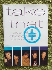 TAKE THAT - everything Changes Tour .. Official Programme 1993 - Picture 1 of 3