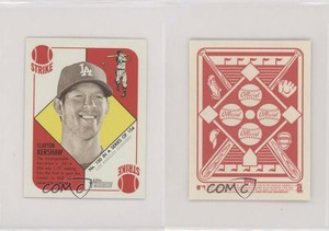 2015 Topps Heritage '51 Mini Red Back Clayton Kershaw #100